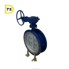 China Manufacturer high quality  price Lug double flange Butterfly Valve butterfly